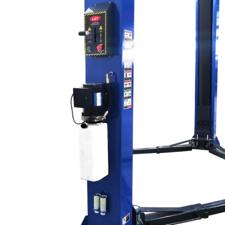 Подъемник автомобильный 2-стоечный электрогидравлический, 5.5 т, AE&T TPRO-12C (380V)