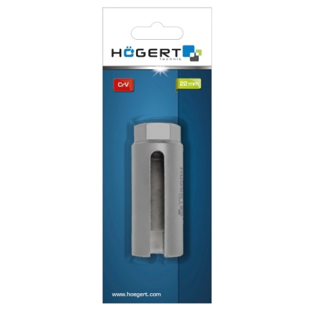 Головка для снятия кислородного датчика 22мм x 80мм HOEGERT HT8G324