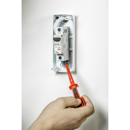 Отвертка индикатор напряжения 100-500В HOEGERT HT1S981