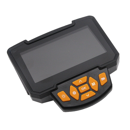 Видеоэндоскоп, экран 4.3", 2 камеры 1Мп, сменный зонд 1м, 5.5мм, iCartool IC-V112A