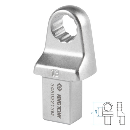 Насадка накидная серии FIT, 13 мм, 14x18 мм KING TONY 34502213M