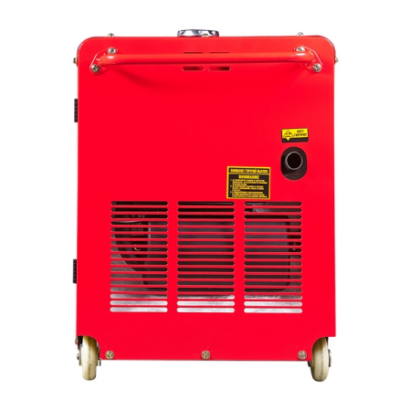 Электростанция дизельная с электростартером и коннектором автоматики, однофазная, кожух, Fubag DS 6500 AC ES