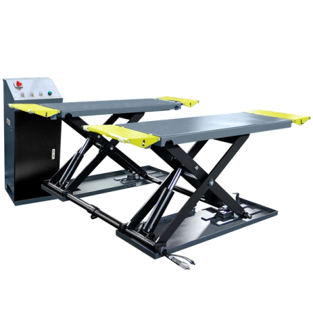 Подъемник ножничный электрогидравлический шиномонтажный, 3.5 т, KraftWell FORBI 3.5G (380V)