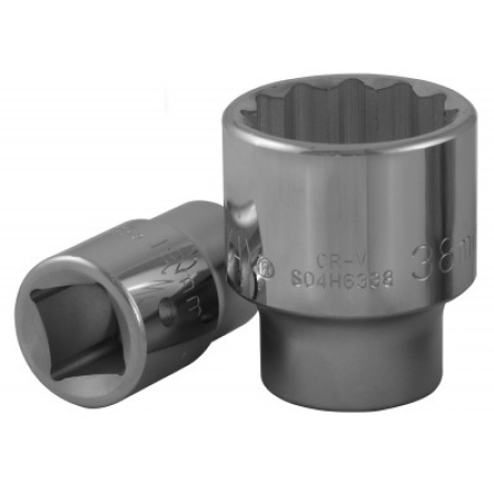 Головка торцевая 12-гранная 3/4"DR, 38 мм, Jonnesway, S04H6338