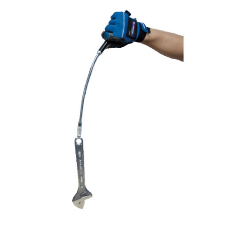 KING TONY 9TQ02 Зеркало, магнит, подсветка на гибком стержне, 450 мм