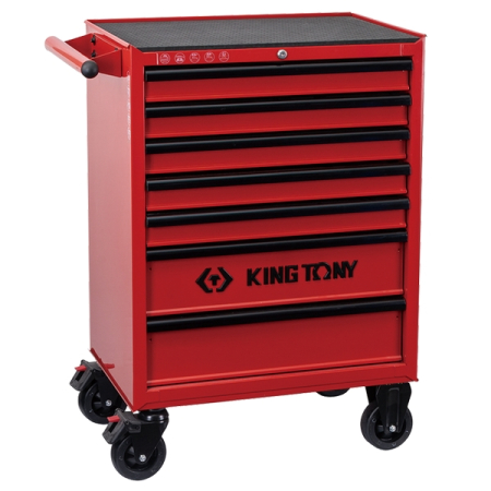 KING TONY 87434-7U Тележка инструментальная CLASSIС, 7 ящиков