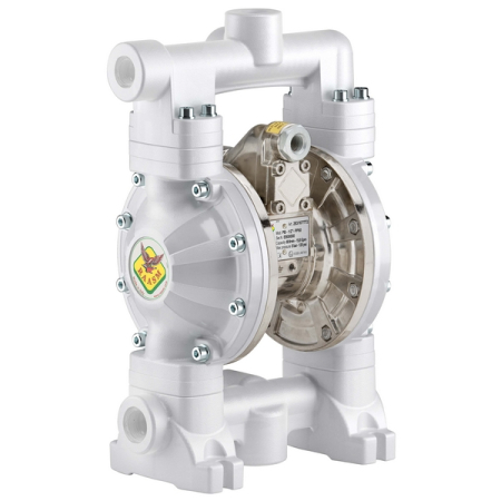 Мембранный пневматический насос для жидкостей модульный, 1:1, 60 л/мин, RAASM 2B3/16117NH22