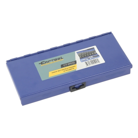 Набор метчиков и плашек, М3-М12, 32 предмета, Car-Tool CT-W032