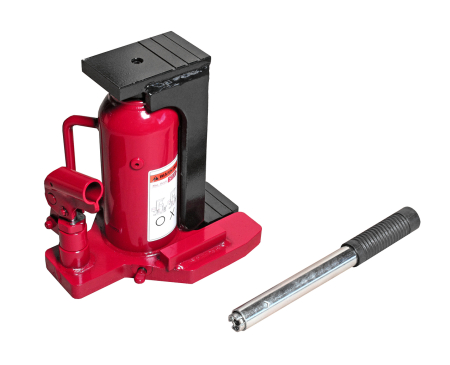 Домкрат бутылочный 10т 258-388мм двухуровневый JTC-TOE100