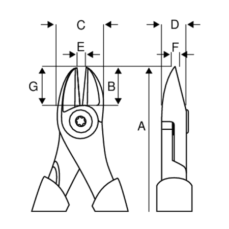 BAHCO 2101S-180 Бокорезы изолированные, длина 180 мм BAHCO 2101S-180 Бокорезы изолированные, длина 180 мм