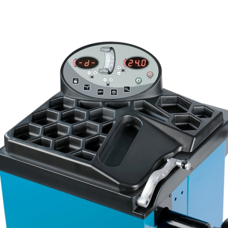 Nordberg 4523N1 Балансировочный станок полуавтоматический, синий