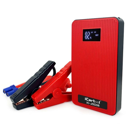 Пусковое устройство 12 В, 8 Ач, 200/400 А, iCarTool IC-JSD08