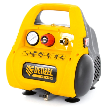 Компрессор воздушный бесмасляный Denzel РС 1/6-180