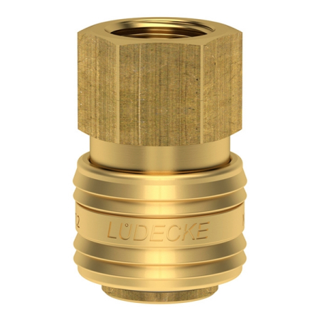 Муфта БРС "мама" - внутренняя резьба 3/8" LUDECKE 850005 ES 38 I