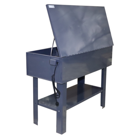 Установка для мойки деталей напольная электрическая, 150 л, KraftWell KRW-PW150