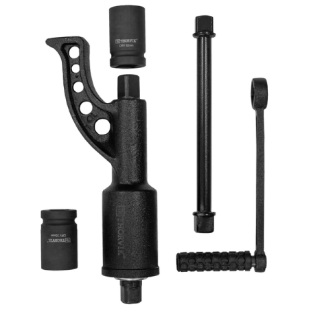 Гайковерт ручной механический удлиненный 1", 3800 Нм, с головками 32, 33 мм, THORVIK LSW3