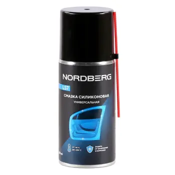 NORDBERG LS7-210 Смазка силиконовая LS7, аэрозоль, 210 мл NORDBERG LS7-210 Смазка силиконовая LS7, аэрозоль, 210 мл