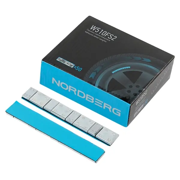 NORDBERG W510FS2 Грузики самоклеящиеся (4x5г+4x10г, L=12см) Fe квадратные, 50 лент NORDBERG W510FS2 Грузики самоклеящиеся (4x5г+4x10г, L=12см) Fe квадратные, 50 лент