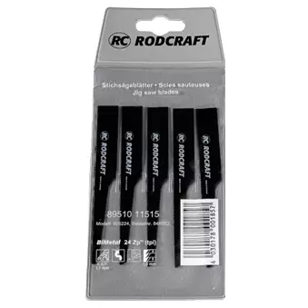 Комплект пилок для пневматического лобзика 24 зуба (5 шт.) Rodcraft 846052