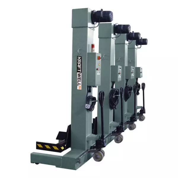 Колонны подкатные электромеханические, 4x7,5 тонн, KRAFTWELL KRW4M7.5 (380V) Колонны подкатные электромеханические, 4x7,5 тонн, KRAFTWELL KRW4M7.5 (380V)