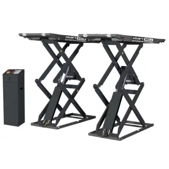 Подъемник ножничный электрогидравлический, 3.5 т, KraftWell KRW350SF (380V) Подъемник ножничный электрогидравлический, 3.5 т, KraftWell KRW350SF (380V)