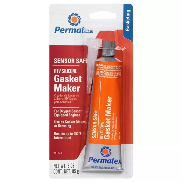 Формирователь прокладок высокотемпературный, безопасный для датчиков, 85 г, Permatex Sensor-Safe High-Temp RTV Silicone Gasket Maker