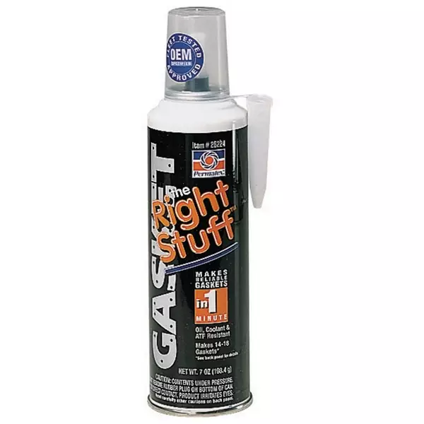 Формирователь прокладок быстрой вулканизации, с автоподачей, черный, 199 г, Permatex The Right Stuff Gasket Maker