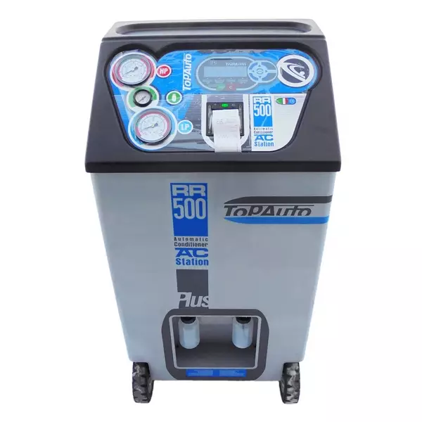 Станция для заправки автокондиционеров автоматическая TopAuto RR500-134PlusPR Станция для заправки автокондиционеров автоматическая TopAuto RR500-134PlusPR