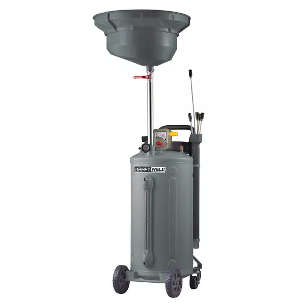 Установка для слива и откачки масла и антифриза, 80 л, KRAFTWELL KRW1832.80 Установка для слива и откачки масла и антифриза, 80 л, KRAFTWELL KRW1832.80