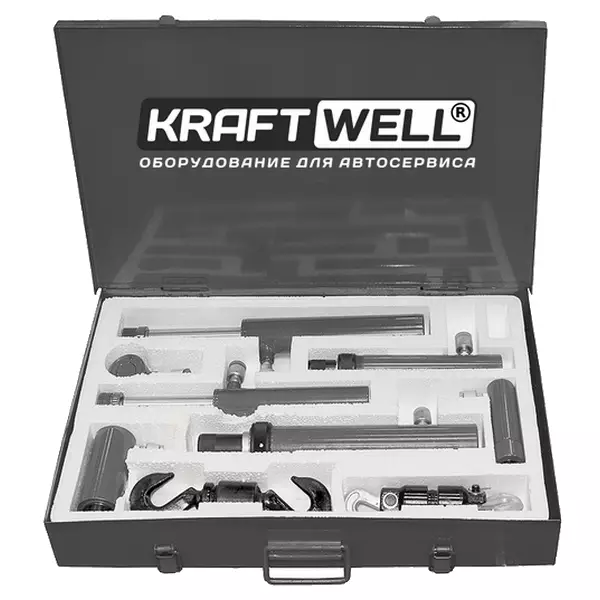 Набор гидроцилиндров, 2-10 т, 7 шт, KraftWell KRWHCS Набор гидроцилиндров, 2-10 т, 7 шт, KraftWell KRWHCS
