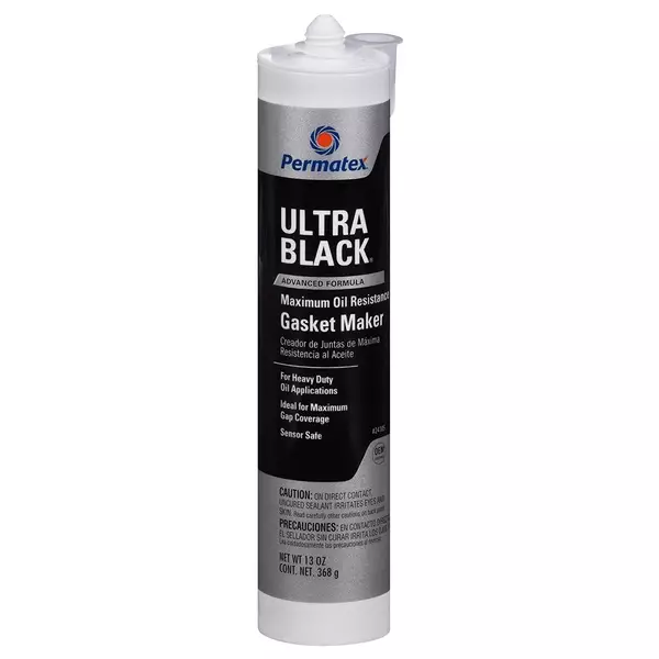 Формирователь прокладок, черный, 368 г, Permatex Ultra Black Maximum Oil Resistance RTV Silicone Gasket Maker