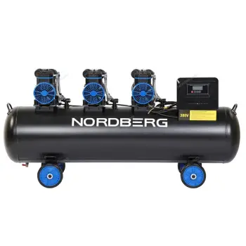 NORDBERG NCEO170/750 Компрессор безмасляный 380В, ресивер 170л, 750л/мин NORDBERG NCEO170/750 Компрессор безмасляный 380В, ресивер 170л, 750л/мин