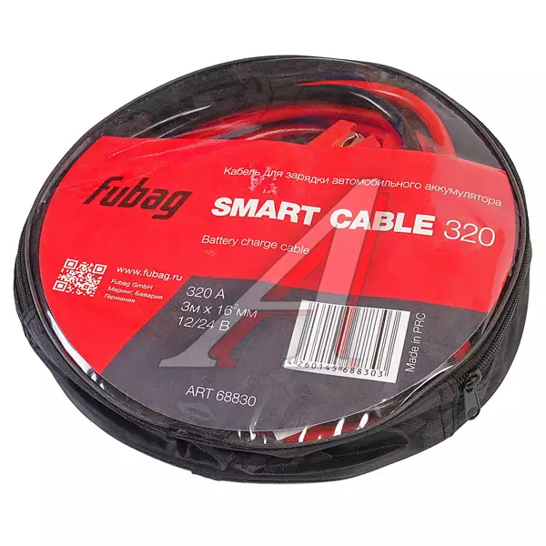 Провода с крокодилами для запуска двигателей Fubag SMART CABLE 320 Провода с крокодилами для запуска двигателей Fubag SMART CABLE 320