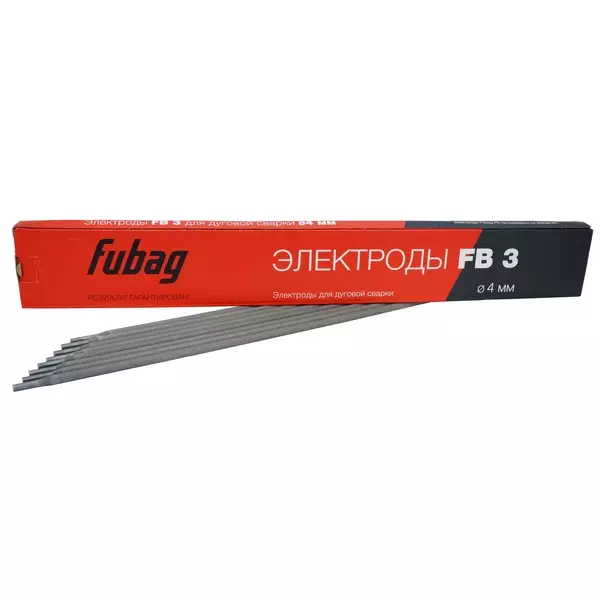 Электроды сварочные с рутиловым покрытием FUBAG FB 3 (4,0 мм; 0,9 кг)