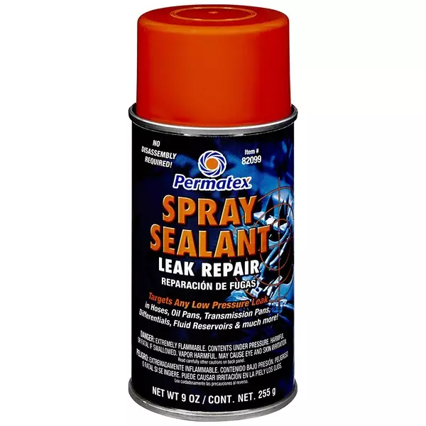 Клей-герметик устранитель течи, 255 г, аэрозоль, Permatex Spray Sealant Leak Repair