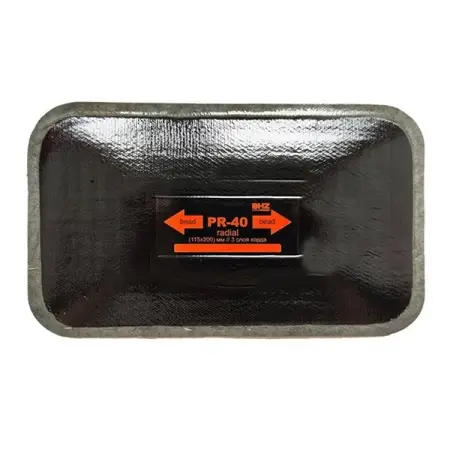 Пластырь радиальный резинокордный 115x200мм (3 сл) БХЗ PR-40 Professional