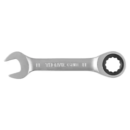Ключ гаечный комбинированный трещоточный короткий, 11 мм, Thorvik CSRW11