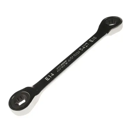 Ключ накидной TORX E14xE18, трещоточный JTC-5427