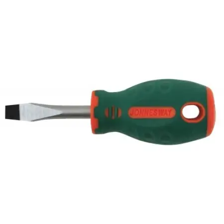 Отвертка стержневая шлицевая ANTI-SLIP GRIP, SL6.5х38 мм, Jonnesway, D71S638