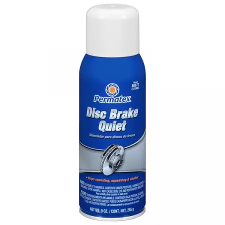 Смазка для устранения шума дисковых тормозов, 255 г, аэрозоль, Permatex Disc Brake Quiet