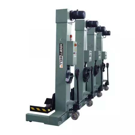 Колонны подкатные электромеханические, 4x5,5 тонн, KRAFTWELL KRW4M5.5 (380V)