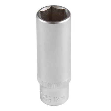 Головка торцевая глубокая шестигранная 1/4", 12 мм, AFFIX AF00120012