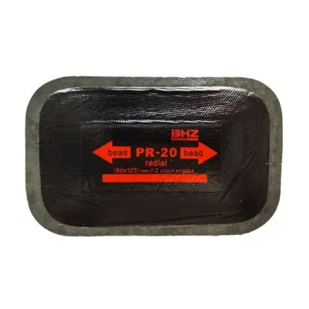 Пластырь радиальный резинокордный 80x125мм (2 сл) БХЗ PR-20 Professional