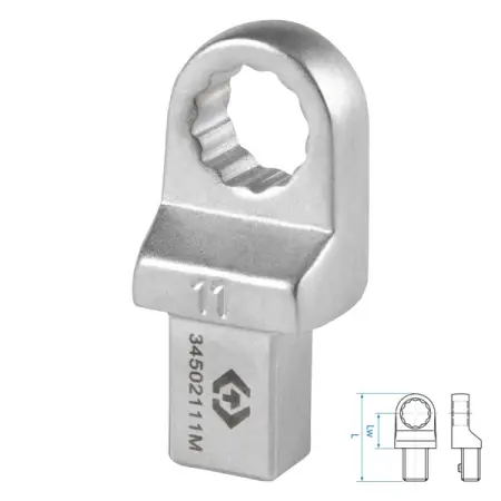 Насадка накидная серии FIT, 11 мм, 9x12 мм KING TONY 34502111M