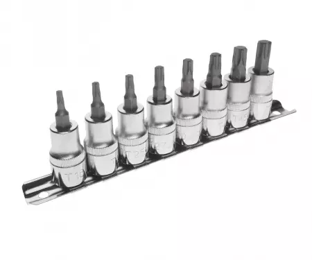 Набор бит-головок 3/8" TORX T15-T50 8 предметов JTC-H308T