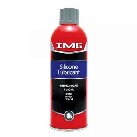 Смазка силиконовая бесцветная, 520 мл, аэрозоль, IMG Silicone Lubricant