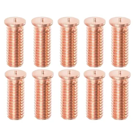 Шпилька приварочная 6x16 мм, 10 шт, KraftWell KRWSW-SG015-2