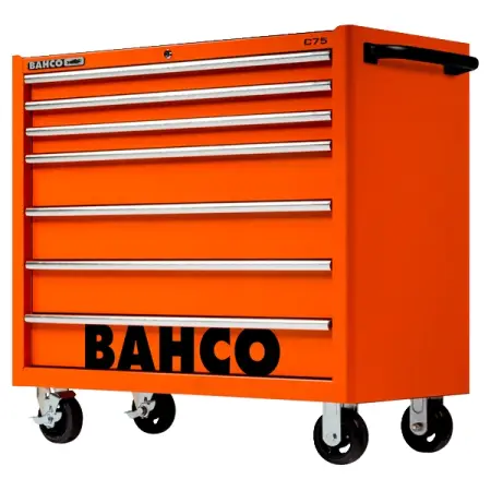 BAHCO 1475KXL7 Тележка инструментальная 40 дюймов, 7 ящиков