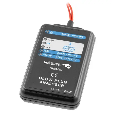Тестер свечей накаливания HOEGERT HT8G430