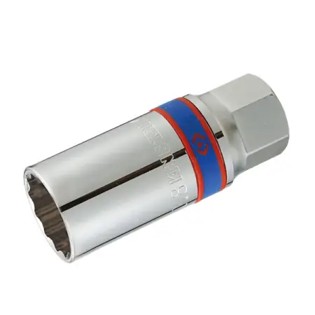 KING TONY 463021R Головка торцевая свечная 1/2 дюйма двенадцатигранная 21 мм